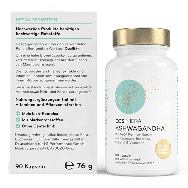 Ashwagandha+ Kapseln – Bild 2